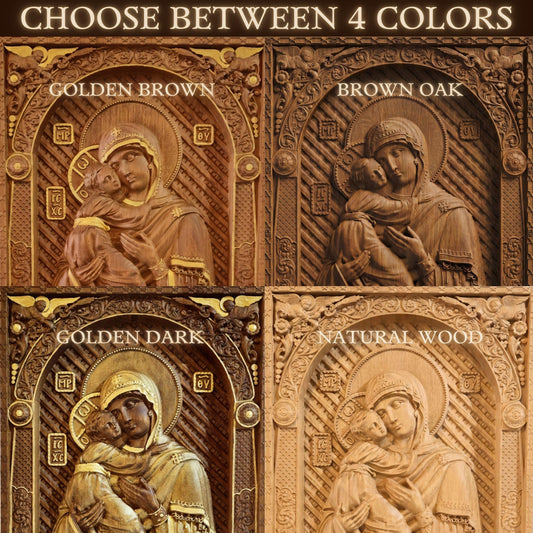Saint James of Alphaeus the Apostle Wooden Carved Handmade Christian Icon. Patron Saint of Pharmacists. Byzantine Greek Orthodox Home Decor.