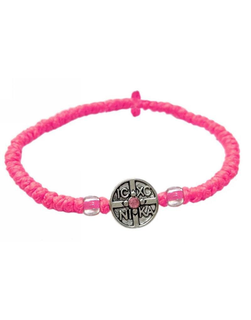 Κομποσχοίνι Εργόχειρο με Μεταλλικό Έμβλημα.