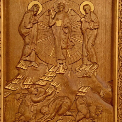 Μεταμόρφωση του Σωτήρος Ξυλόγλυπτη Εικόνα