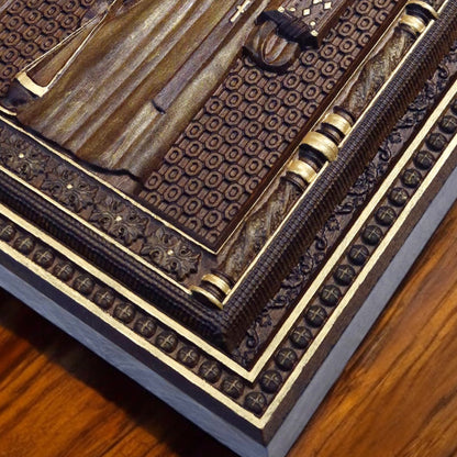 Άγιος Στέφανος Ξυλόγλυπτη Εικόνα.