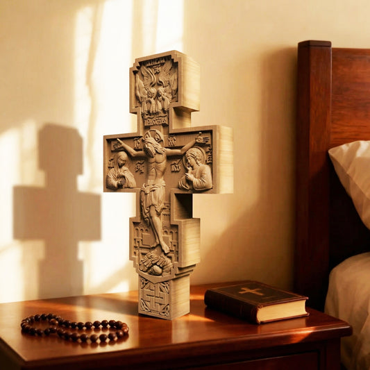 Σταυρός Ξυλόγλυπτος Νο3.