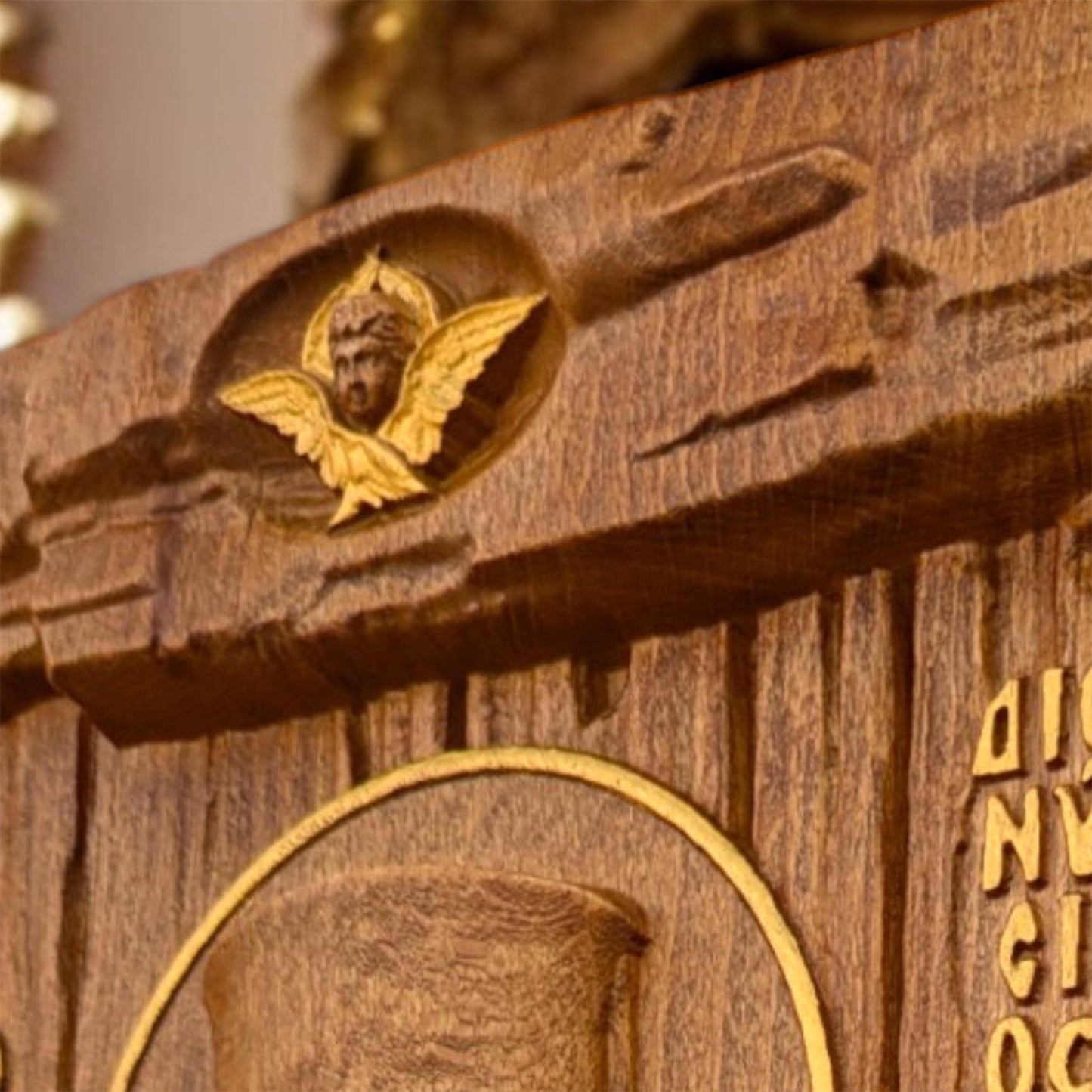 Άγιος Διονύσιος Ζακύνθου Ξυλόγλυπτη Εικόνα.
