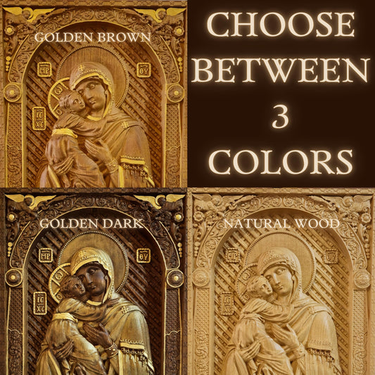 Άγιοι Κοσμάς και Δαμιανός Ξυλόγλυπτη Εικόνα.
