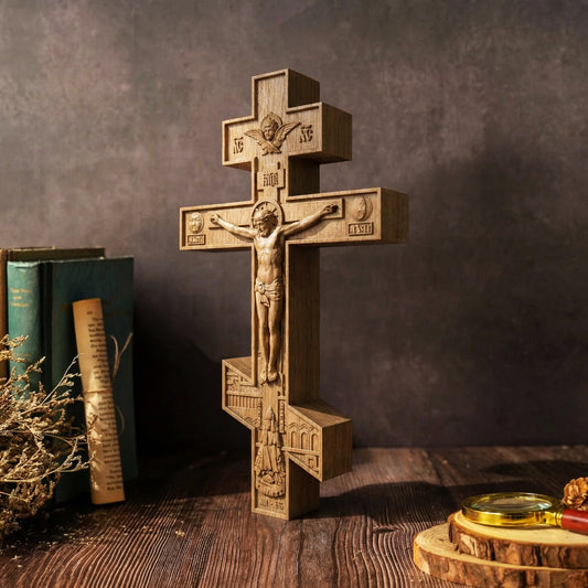 Σταυρός Ξυλόγλυπτος Νο6.